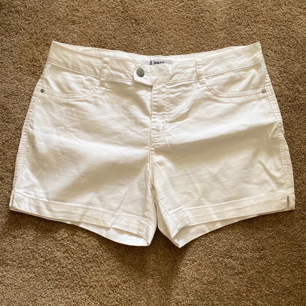 Preloved White Shorts, 14